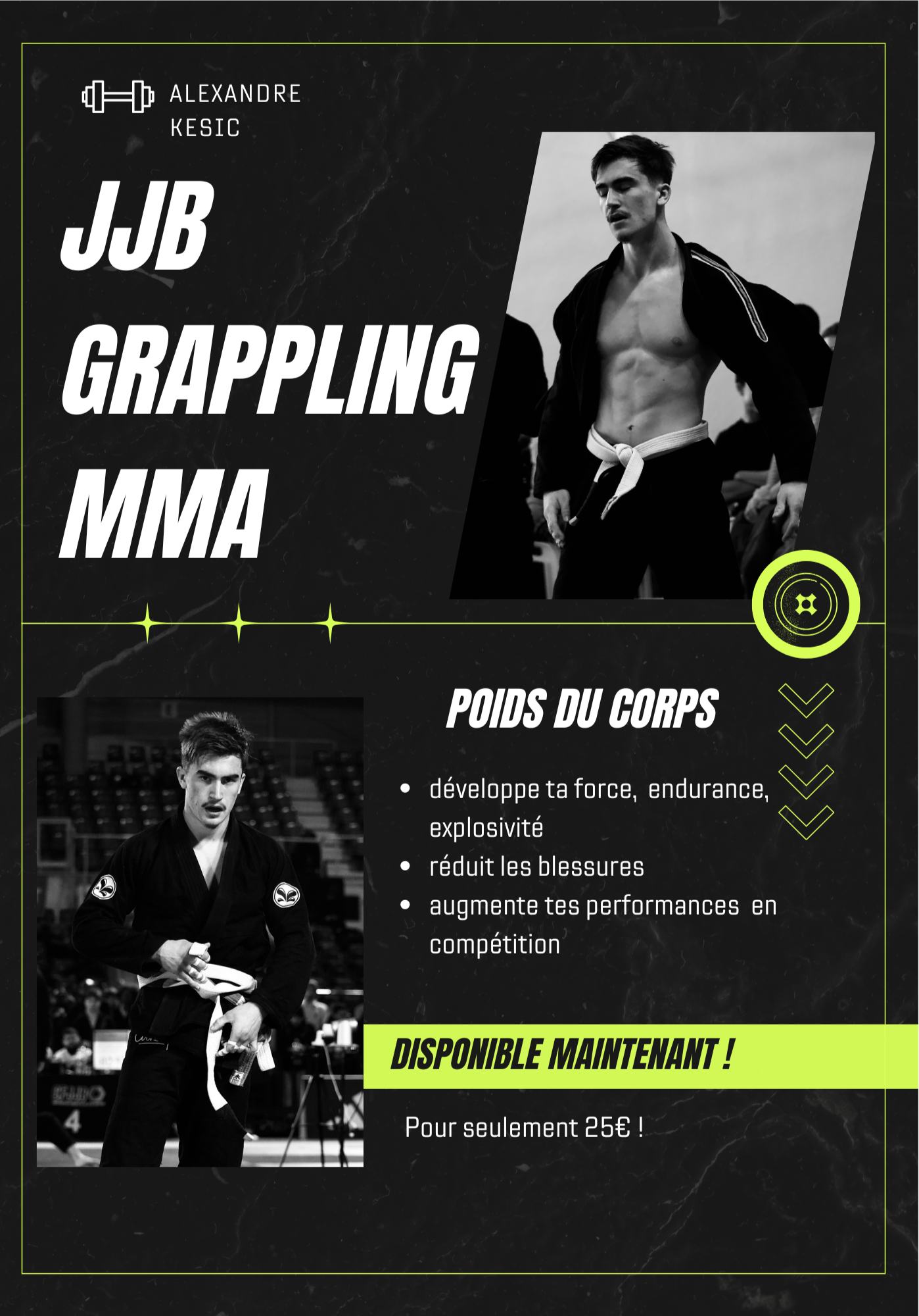 Musculation aux poids du corps ! JJB, Grappling, MMA...